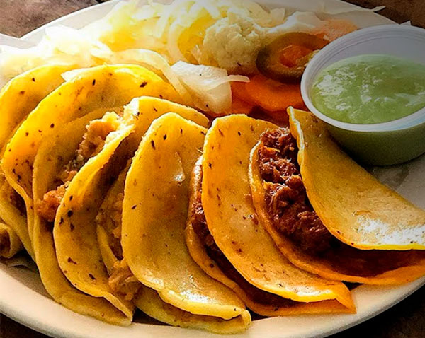 Tacos de canasta para voluntariado o equipos de apoyo